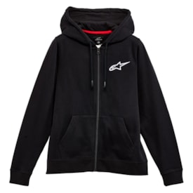Moletom Feminino Alpinestars Ageless Chest Hoodie Preto