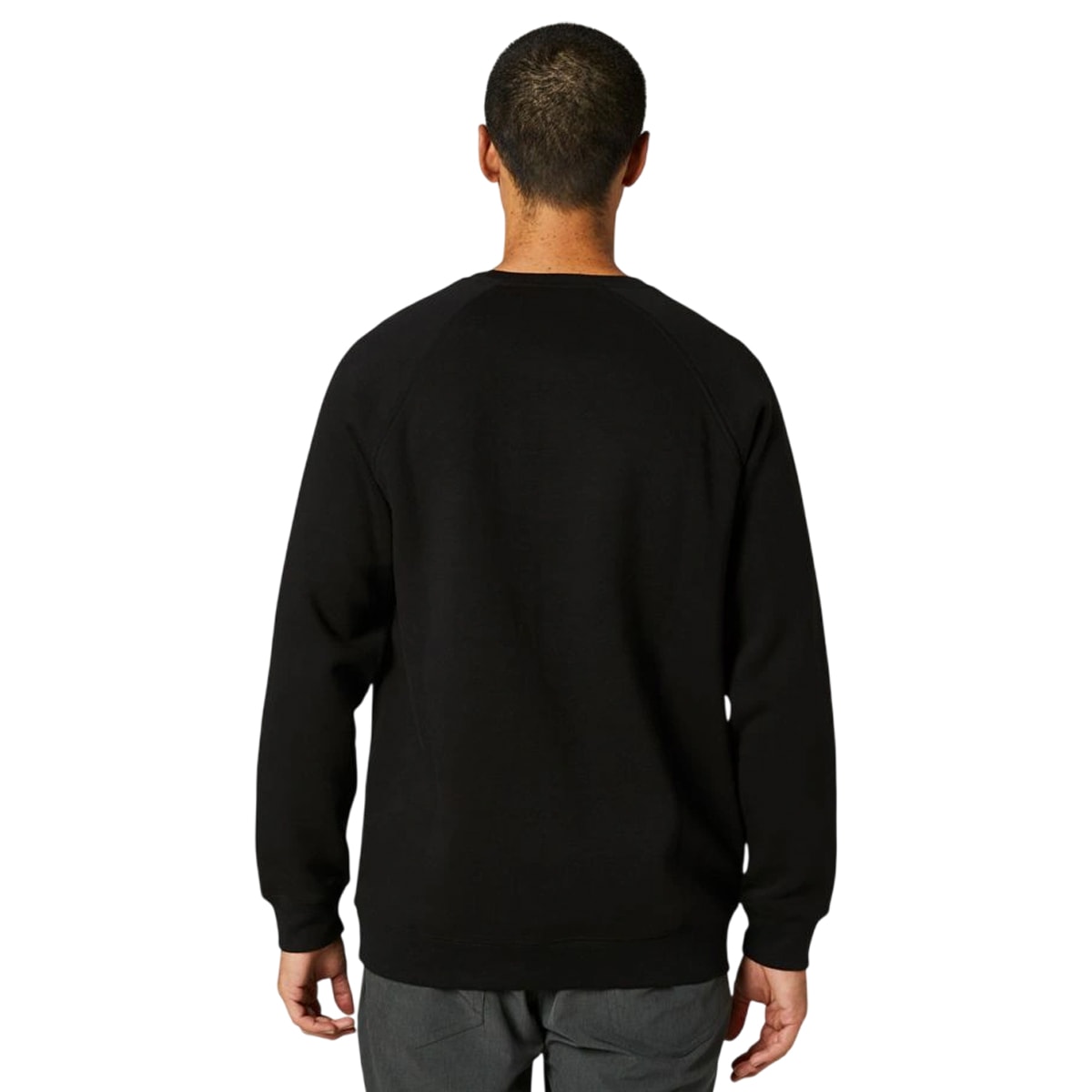 Segunda imagem do produto Moletom Fox Apex Crew Preto Branco