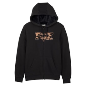 Moletom Fox Cienega com Zíper Preto