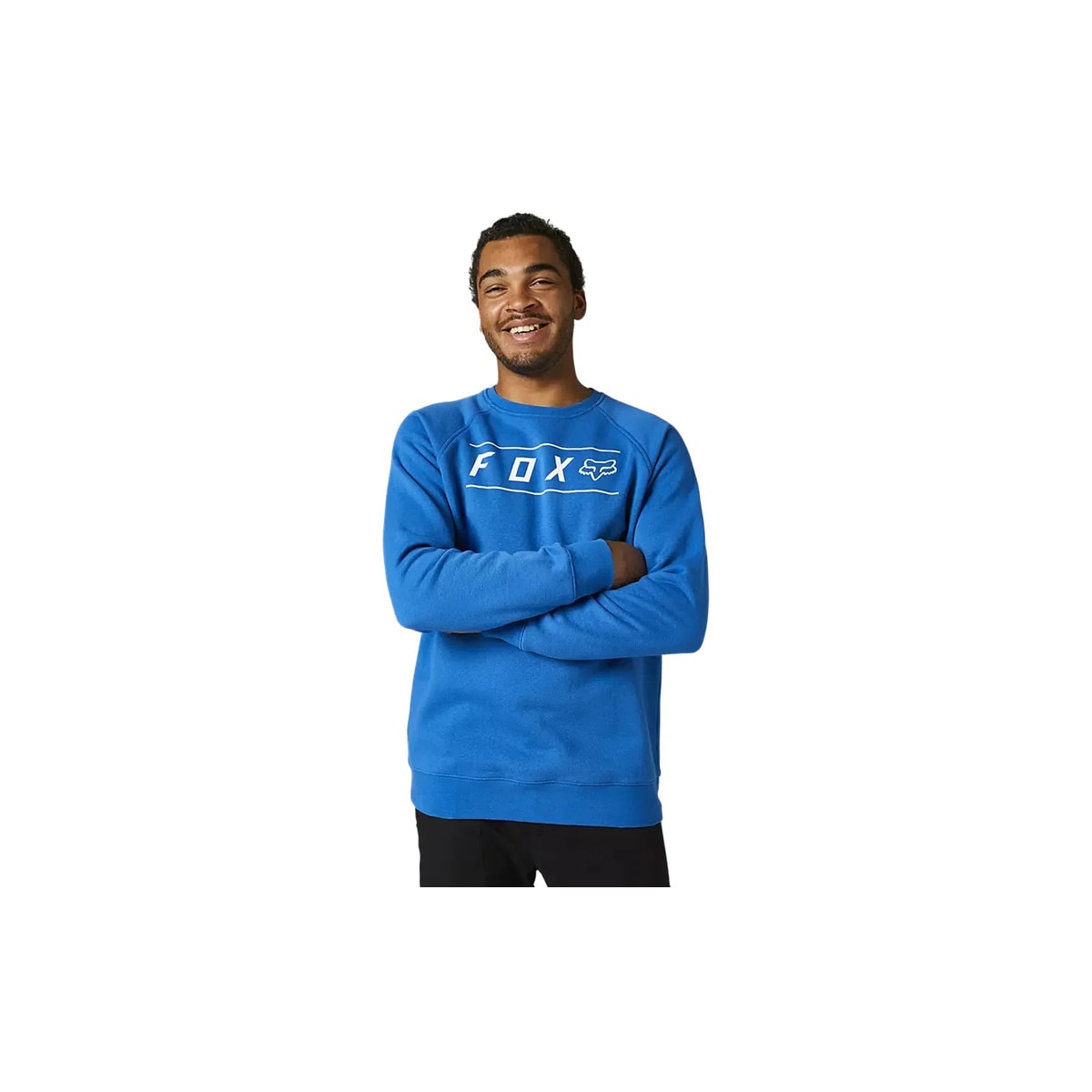 Segunda imagem do produto Moletom Fox Pinnacle Crew Azul