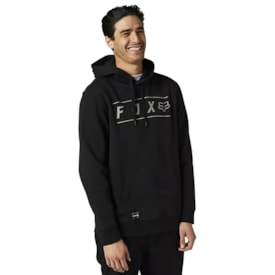 Moletom Fox Pinnacle Pullover Hoddie Preto