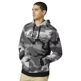 Segunda imagem do produto Moletom Fox Pinnacle Zip Hoddie Camo Preto