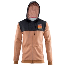 Segunda imagem do produto Moletom Leatt Premium Desert Areia Preto