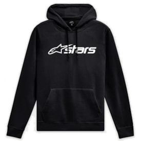 Moleton Alpinestars Blaze V3 Hoodie Preto Branco