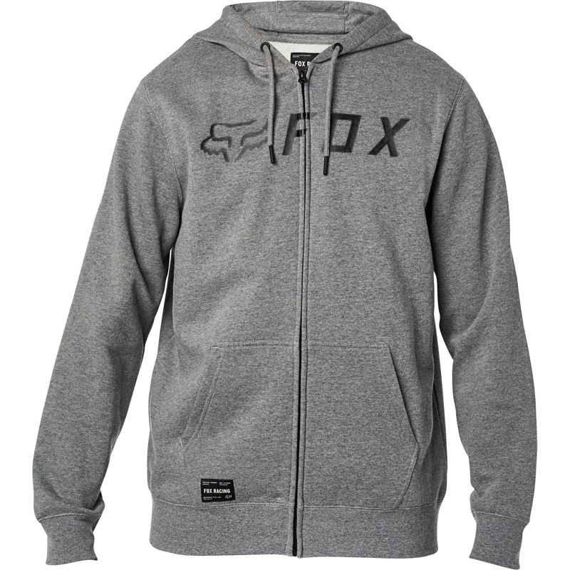 fox racing zip up moletom com capuzs