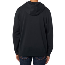 Segunda imagem do produto Moleton Fox Apex Zip Preto Branco