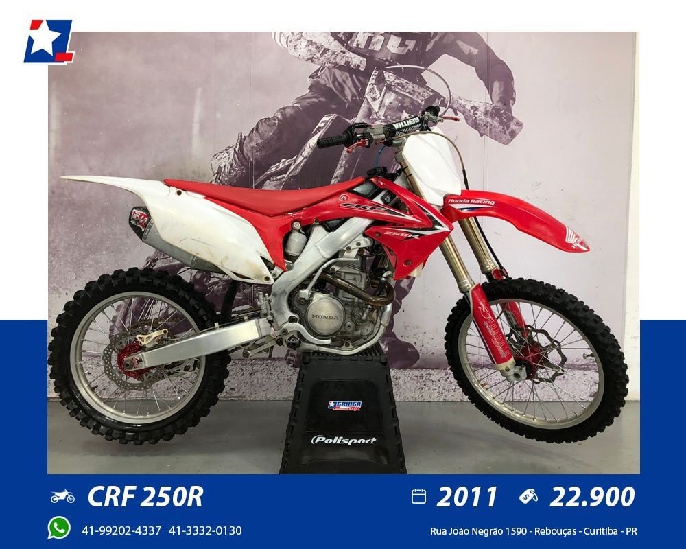 Moto Crf 250r 2011 Semi Nova Honda