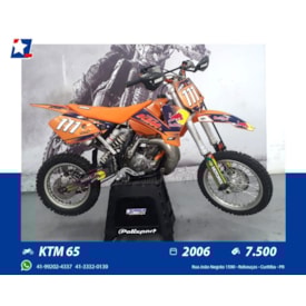 Moto Ktm Sx 65 2006 Semi Nova