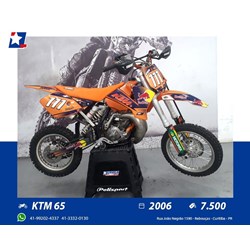 Moto Ktm Sx 65 2006 Semi Nova