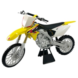 Moto Miniatura Rmz 450 2010 Réplica Suzuki New Ray Escala 1:6