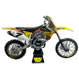 Segunda imagem do produto Moto Miniatura Rmz 450 J. Stewart 1:6 Amarelo