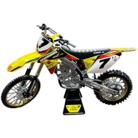 Moto Miniatura Rmz 450 J. Stewart 1:6 Amarelo