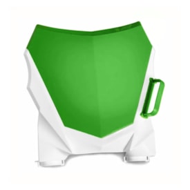 Number Plate Frontal Amx Duo Crf 230 Verde Branco