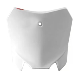 Number Plate Frontal Crf 230 250f 300f Avtec Branco