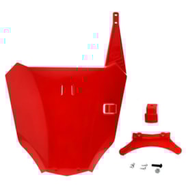 Segunda imagem do produto Number Plate Frontal Crf 250f - Crf 300f Amx F21 Vermelho