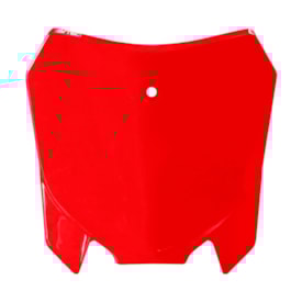 Number Plate Frontal Crf 250f - Crf 300f Avtec Vermelho