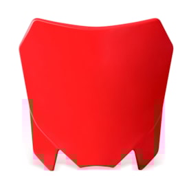 Number Plate Frontal Crf 250f - Crf 300f Biker 4ction Vermelho