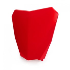Segunda imagem do produto Number Plate Frontal Crf 250f - Crf 300f Biker Next + Passa Cabo Vermelho