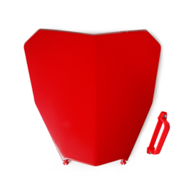 Number Plate Frontal Crf 250f - Crf 300f Biker Next + Passa Cabo Vermelho