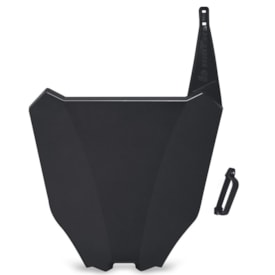 Number Plate Frontal Crf 250f - Crf 300f Biker R1de + Passa Cabo Preto