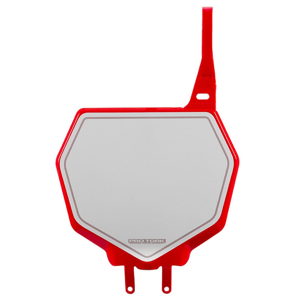 Number Plate Frontal Protork 788 Vermelho