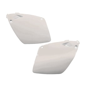 Number Plate Lateral Cr 125 93/94 - Cr 250 92/94 Acerbis Branco