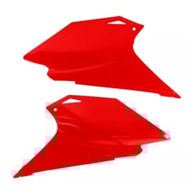 Number Plate Lateral Crf 230 Avtec Vermelho