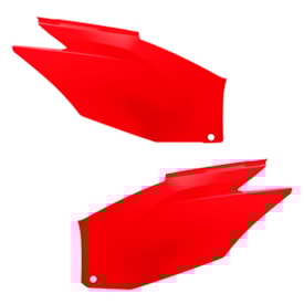 Number Plate Lateral Crf 250f Protork Vermelho