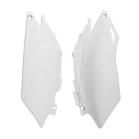 Number Plate Lateral Crf 250r 10/13 - Crf 450r 09/12 Racetech Branco