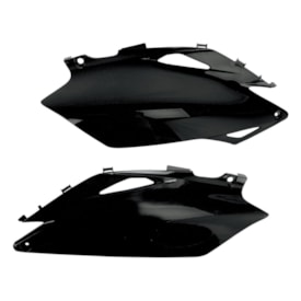 Number Plate Lateral Crf 250r 10/13 - Crf 450r 09/12 Ufo Preto