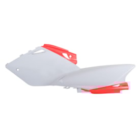 Number Plate Lateral Crf 450r 07/08 Xfun Branco Vermelho