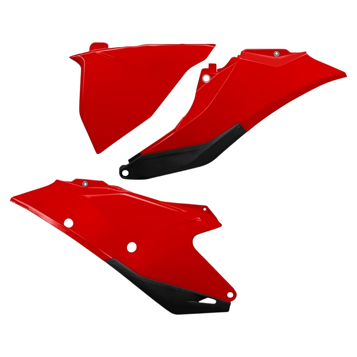 Number Plate Lateral Gas Gas 125 250 350 450 Mc Mcf 21/23 Ufo Vermelho