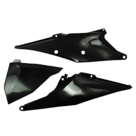 Number Plate Lateral Ktm 125 250 300 350 450 Sx Sxf 19/22 Amx Preto