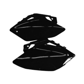 Number Plate Lateral Kxf 250 09/12 - Kxf 450 09/11 Racetech Preto