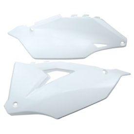 Number Plate Lateral Kxf 250 21/24 - Kxf 450 19/23 Amx Branco