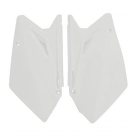 Number Plate Lateral Rmz 450 05/06 Xfun Branco