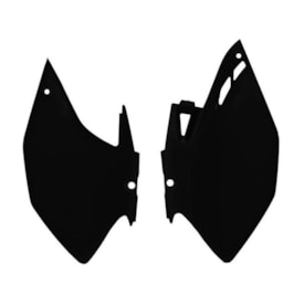 Number Plate Lateral Wrf 250 07/13 - Wrf 450 07/11 Racetech Preto