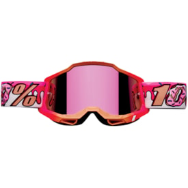 Óculos 100% Accuri 2 Jett Lawrence Limited Edition Rosa