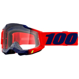 Segunda imagem do produto Óculos 100% Accuri 2 Kearny Espelhado Vermelho Azul