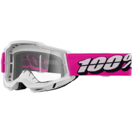 Segunda imagem do produto Óculos 100% Accuri 2 Roy Espelhado Rosa Branco