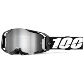 Óculos 100% ARmatic Black Espelhado Preto