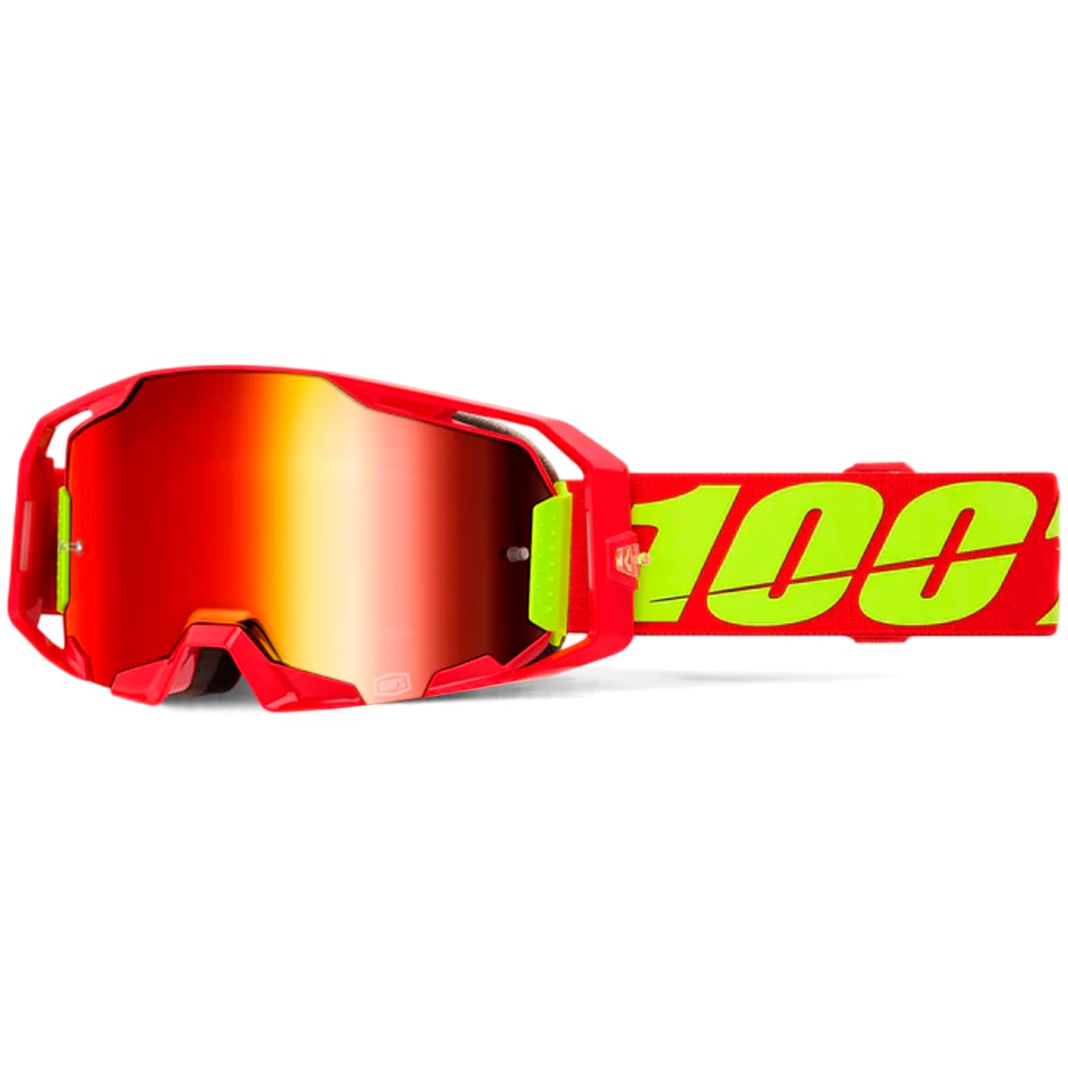 Óculos 100% ARmatic Vermelho Espelhado