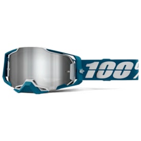 Óculos 100% Armega Albar Espelhado Azul