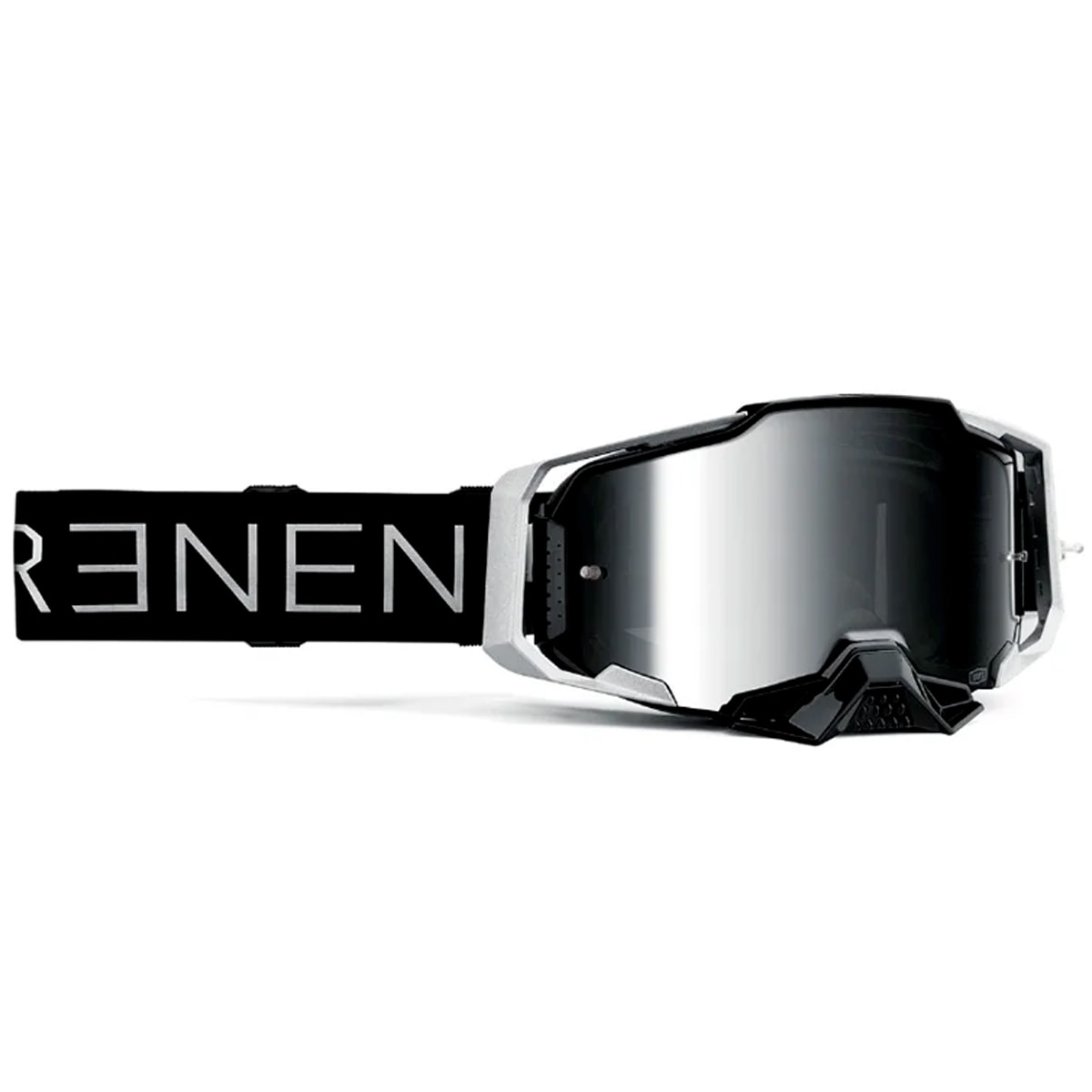 Segunda imagem do produto Óculos 100% Armega Hiper Renen S2 Espelhado Preto