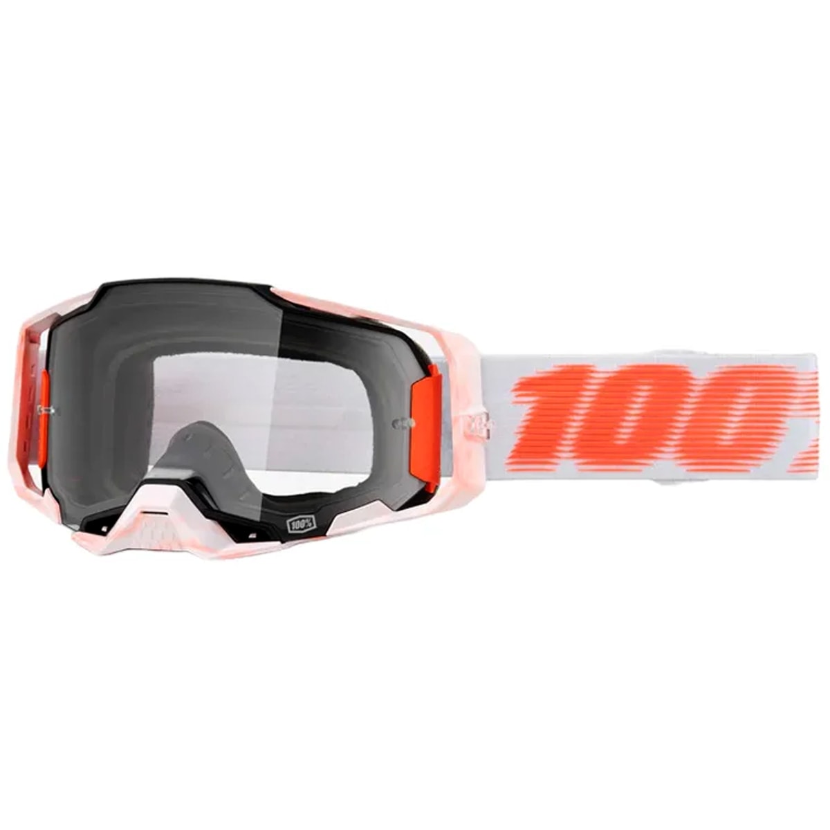 Segunda imagem do produto Óculos 100% Armega Hiper Tubolar Genesis Espelhado Laranja