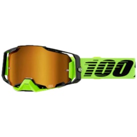 Óculos 100% Armega Neon Espelhado Fluor