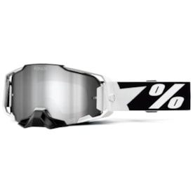 Óculos 100% Armega x Renen Espelhado Preto