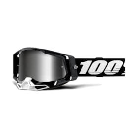 Óculos 100% Racecraft 2 Black Espelhado