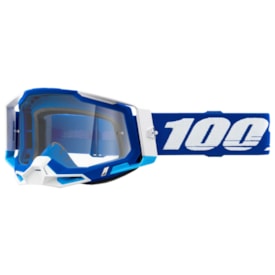 Segunda imagem do produto Óculos 100% Racecraft 2 Blue Espelhado Azul