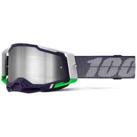 Óculos 100% Racecraft 2 Krakov Espelhado Roxo